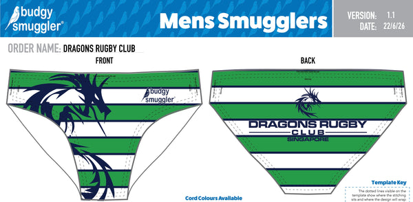 Dragons Rugby Club Swimwear